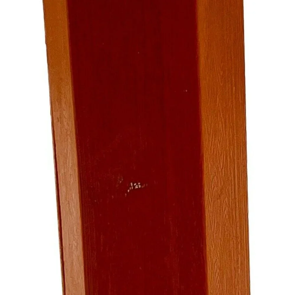 Fisher Price Loving Family Dollhouse Brown Corner Bookcase Book Shelf Curio 0725
